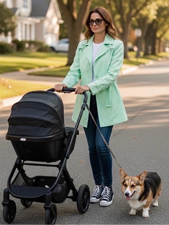 Ellabee Jackets & Blazers - 💚 Spearmint Car Coat